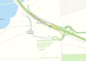 Пробка на Крымский мост со стороны Кубани отсутствует