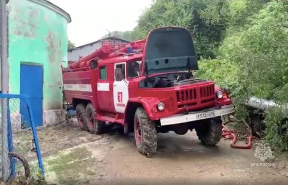 В Туапсинском районе количество подтоплены дворов увеличилось до 650