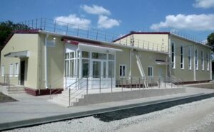 В Крымском районе завершается строительство спортзала при школе