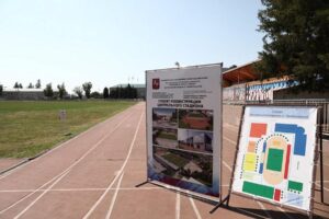 Центральный стадион реконструируют в Ленинградском районе