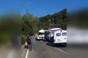 Стали известны подробности о ДТП с двумя автобусами под Туапсе