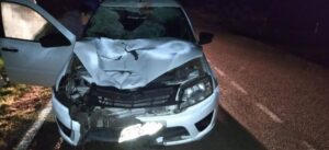 Отца с дочерью на велосипеде сбила легковушка в Кущевском районе