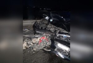На Кубани водитель BMW сбил мопед, погибли двое