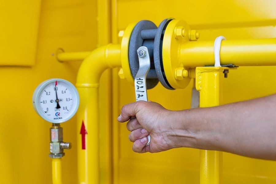 В Курганинском районе догазифицировали дома жителей станицы Воздвиженской