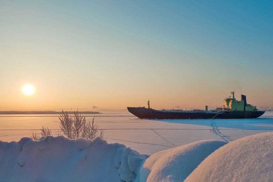 Зимний Архангельск 