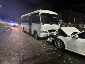 Трое пассажиров маршрутки пострадали в ДТП в Анапе