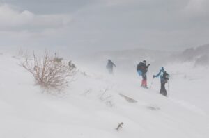 Сильный снег выпадет в горах Сочи в ночь на понедельник