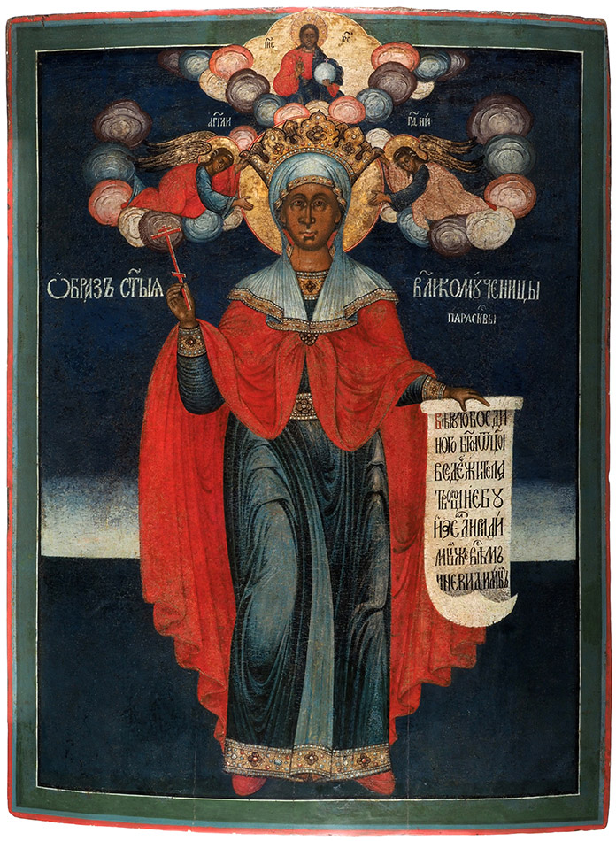 Св. Параскева Пятница из Поонежья (русский Север). XVIII век