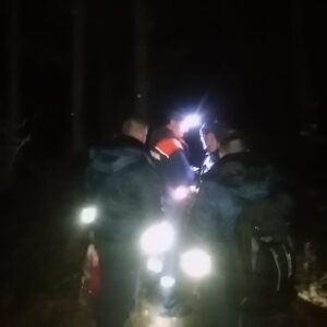 Туристка, отставшая от группы, полночи провела в горах Абинского района
