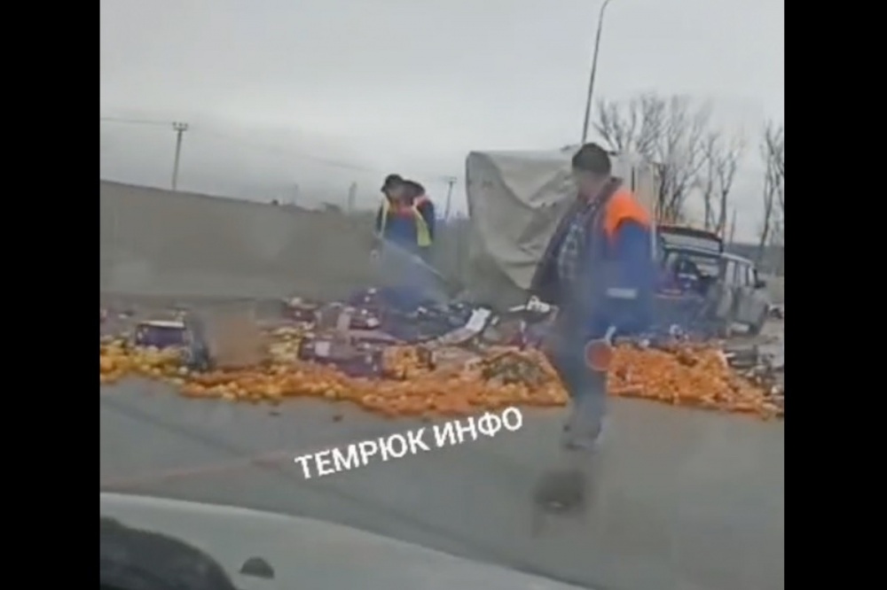 «Мандариновое» ДТП произошло на Кубани