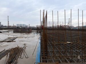 В Краснодаре начали возводить новый трехэтажный детский сад
