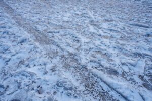 Водителей предупредили о гололедице 24 января в горном кластере Сочи