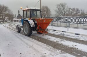 Около 5,5 см снега выпало в Темрюкском районе Кубани