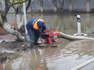 Уровень грунтовых вод угрожает подтоплением жилых домов в Приморско-Ахтарске