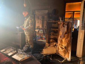 Пожар в Белореченске унес жизни хозяина частного дома и его гостьи
