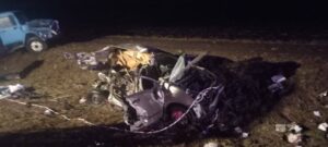 Жительница Кубани погибла в аварии с самосвалом. Ее легковушку разорвало на части