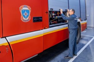 Гаражный кооператив загорелся в Армавире