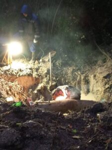 Оползень разрушил дорогу и водовод в Сочи, из-за поднявшейся реки эвакуировали людей