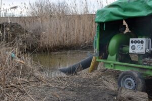 Подтопления устраняют в Темрюкском районе, из-за которых был введен режим ЧС