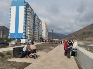 Набережную реки Псезуапсе открыли в Лазаревском районе Сочи