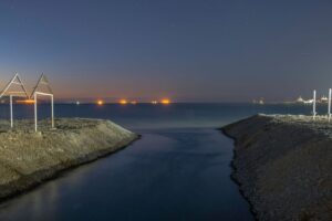 Проран на косе открыли в Новороссийске