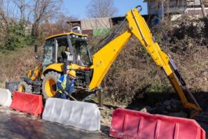 Новую ливневку строят в переулке Виноградном в Сочи