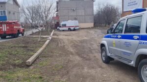 Дом на Кубани эвакуировали из-за пьяницы с тротилом