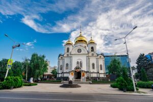 Десяток взрослых каштанов вырубили у Войскового собора в Краснодаре