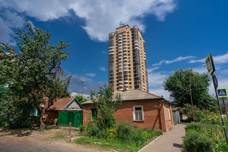 Новостройка в старой части Краснодара 