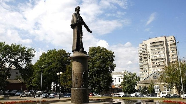 Памятник А.В. Суворову в Краснодаре 