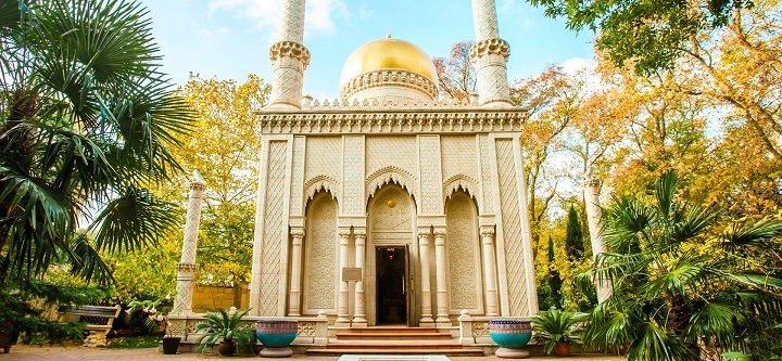 Старый парк в Кабардинке 