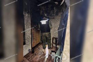 Двое жителей Кубани лишились жизни после пожара в частном доме