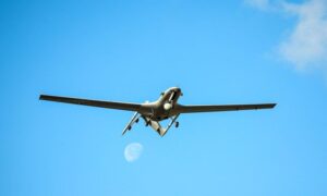 Три вражеских дрона сбили ночью над Черным морем