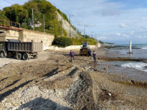 В Туапсинском районе завершена ликвидация последствий разлива нефтепродуктов