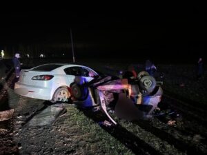 Водитель малолитражки «Ока» погиб в лобовом столкновении с Mazda