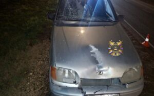 Подросток попал под колеса легковушки в Динском районе Кубани