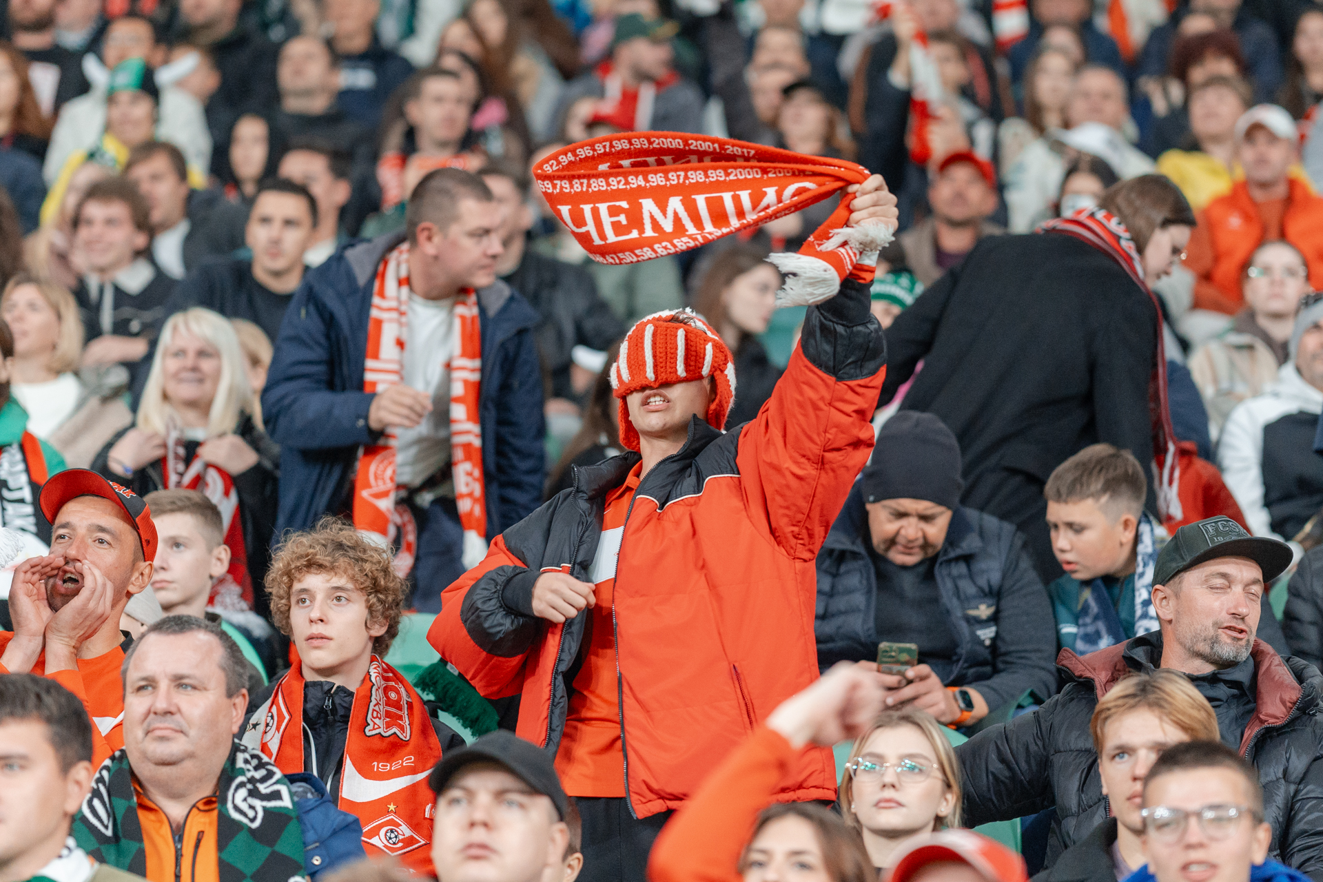 Фоторепортаж: ФК «Краснодар» в меньшинстве победил ФК «Спартак»