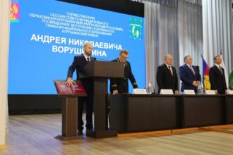 Андрей Ворушилин вновь возглавил Курганинский район