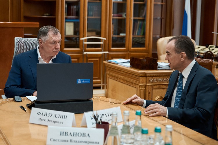 Глава Кубани отчитался в Москве перед куратором ЮФО