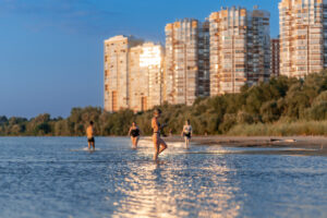 Жаркое лето