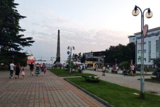 площадь в Туапсе