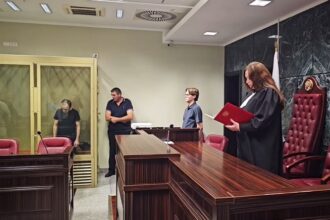 Вынесение приговора по делу об убийстве